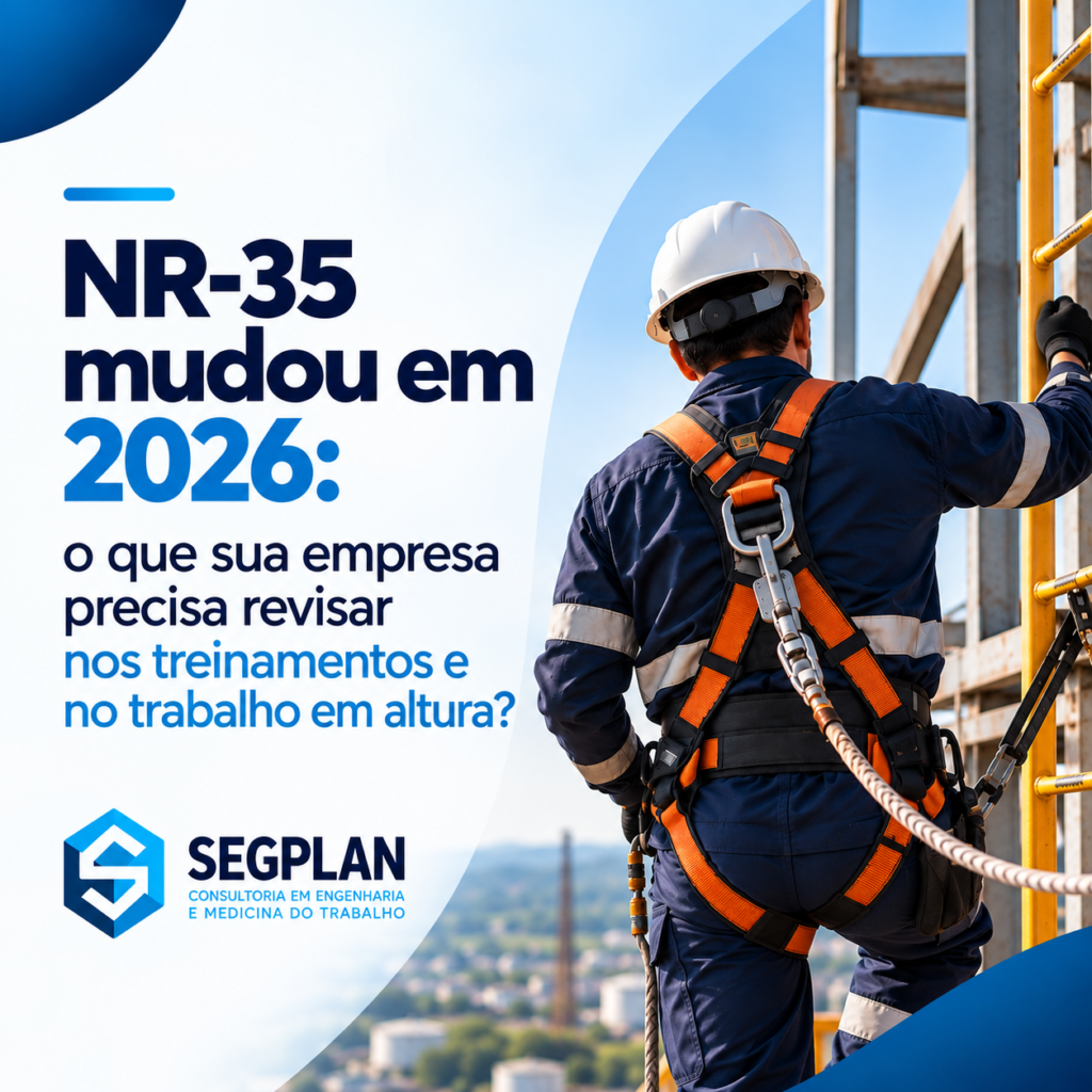 NR-35 mudou em 2026: o que sua empresa precisa revisar nos treinamentos e no trabalho em altura?