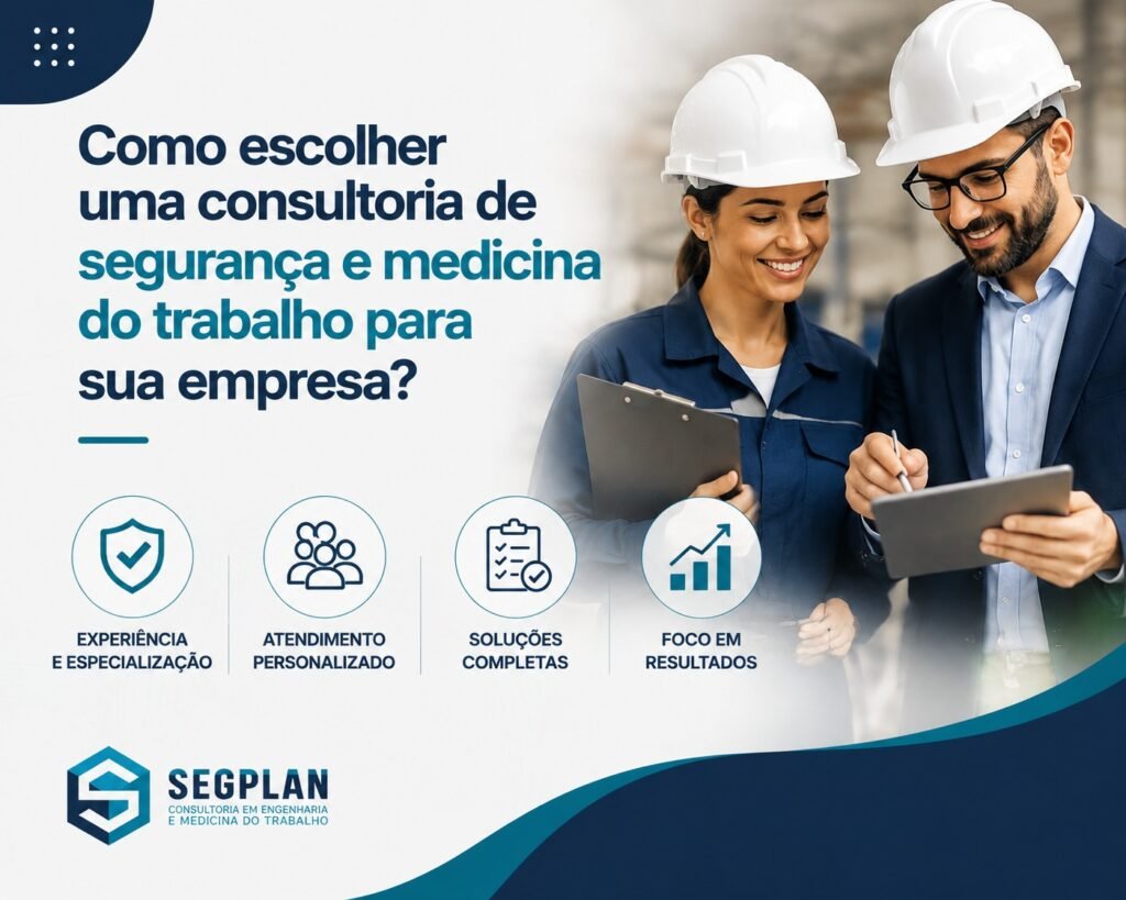 Como escolher uma consultoria de segurança e medicina do trabalho para sua empresa?